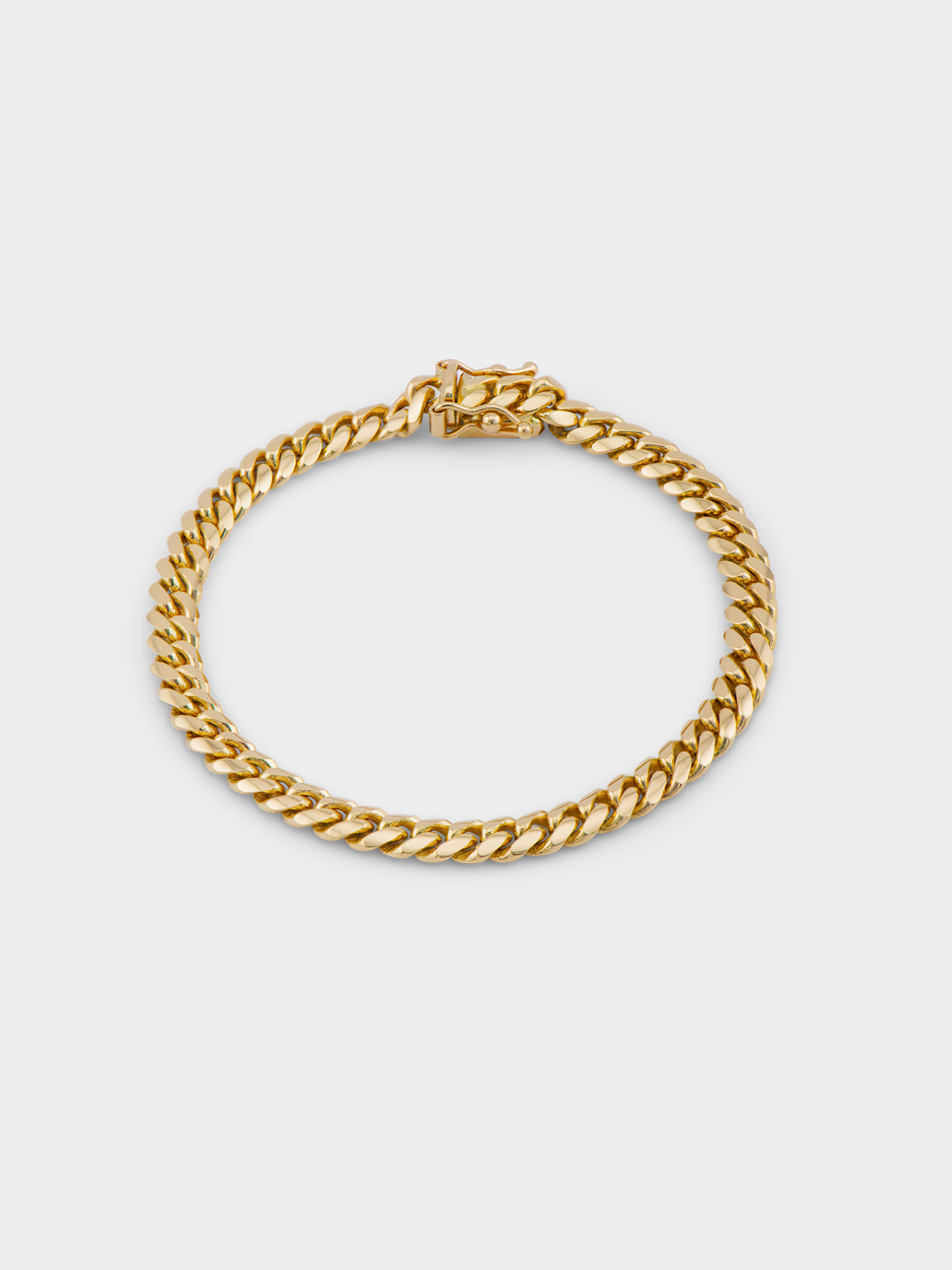 Cuban hot sale bracelet 18k