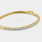 Lumière Tennis Bangle - 18K Yellow