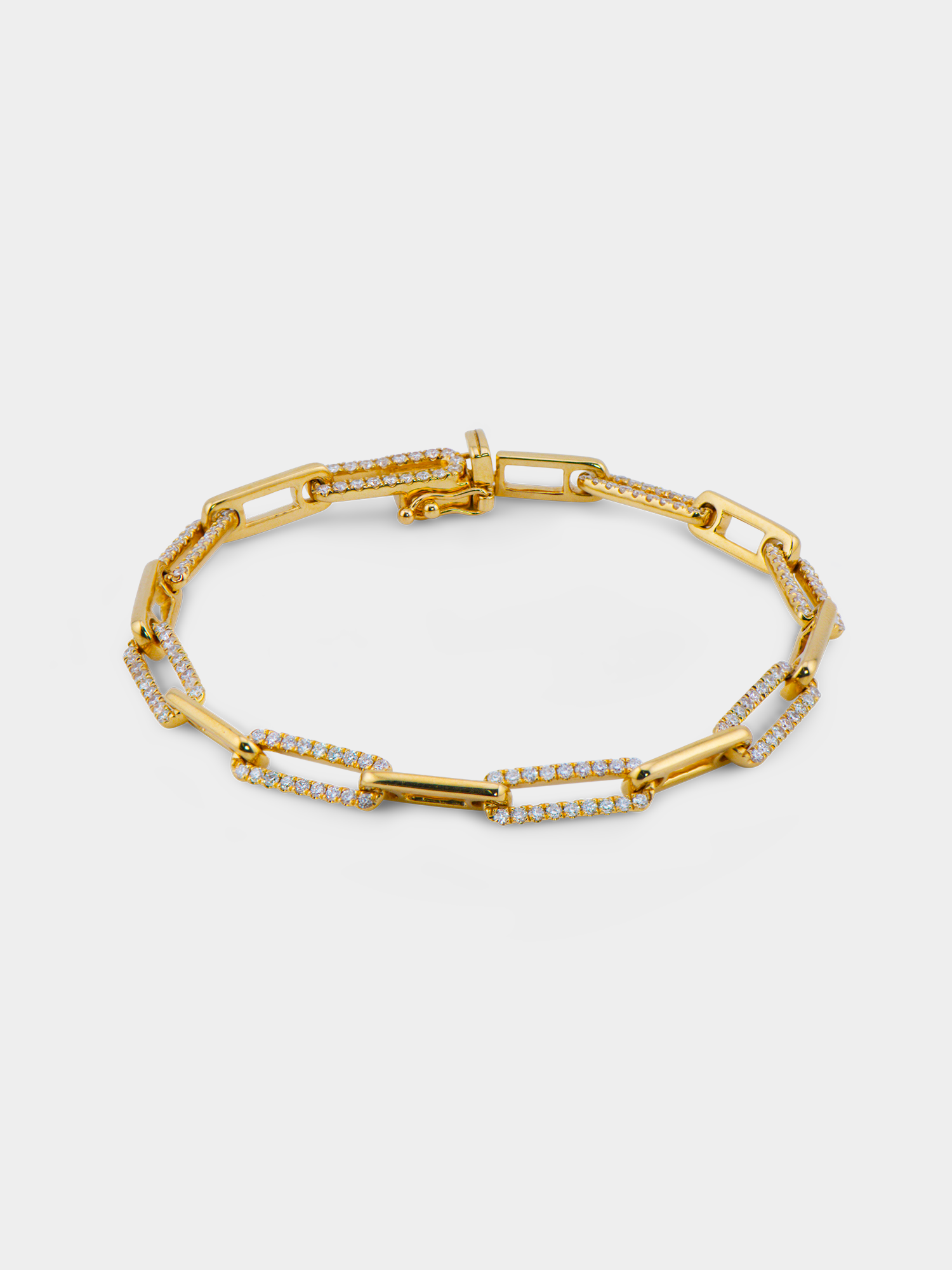 Éclat Paperclip Bracelet - 18k Yellow