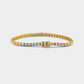 Eternity Tennis Bracelet - 18k Yellow