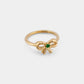 Yitara Emerald Bow Ring